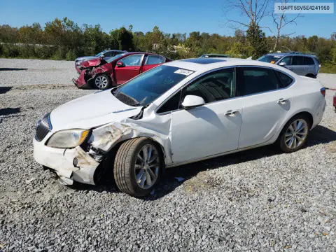 1G4PT5SV5E4241950 — 2014 Buick Verano, Передняя часть, фото до ремонта