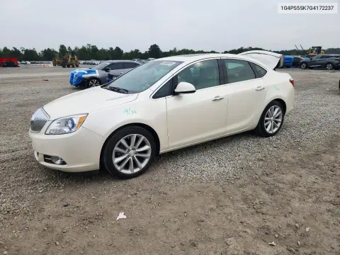 1G4PS5SK7G4172237 — 2016 Buick Verano, Задняя часть, фото до ремонта