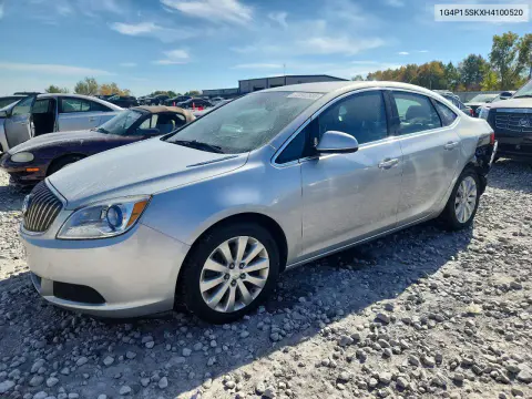 1G4P15SKXH4100520 — 2017 Buick Verano, Передняя часть, фото до ремонта