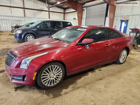 1G6AH1RX8H0183598 — 2017 Cadillac ATS, Передняя часть, фото до ремонта