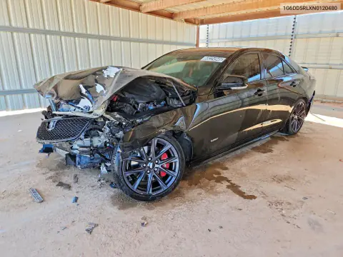 2022 Cadillac Ct4-V VIN 1G6DD5RLXN0120480 фото 1