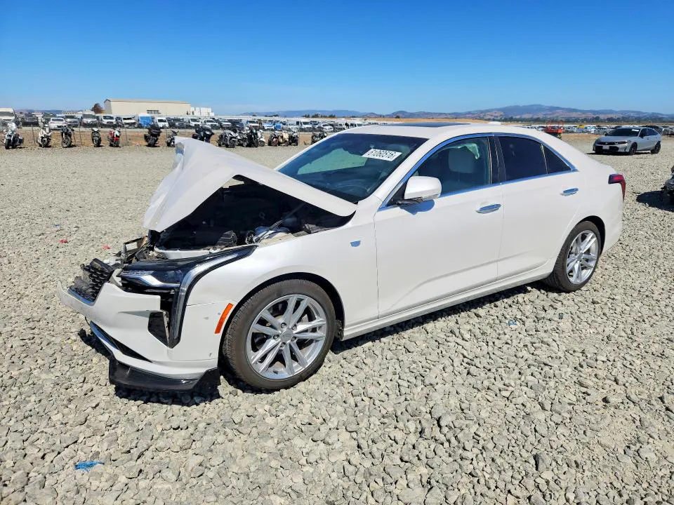 2021 Cadillac CT4 VIN 1G6DJ5RK0M0148206 фото 1