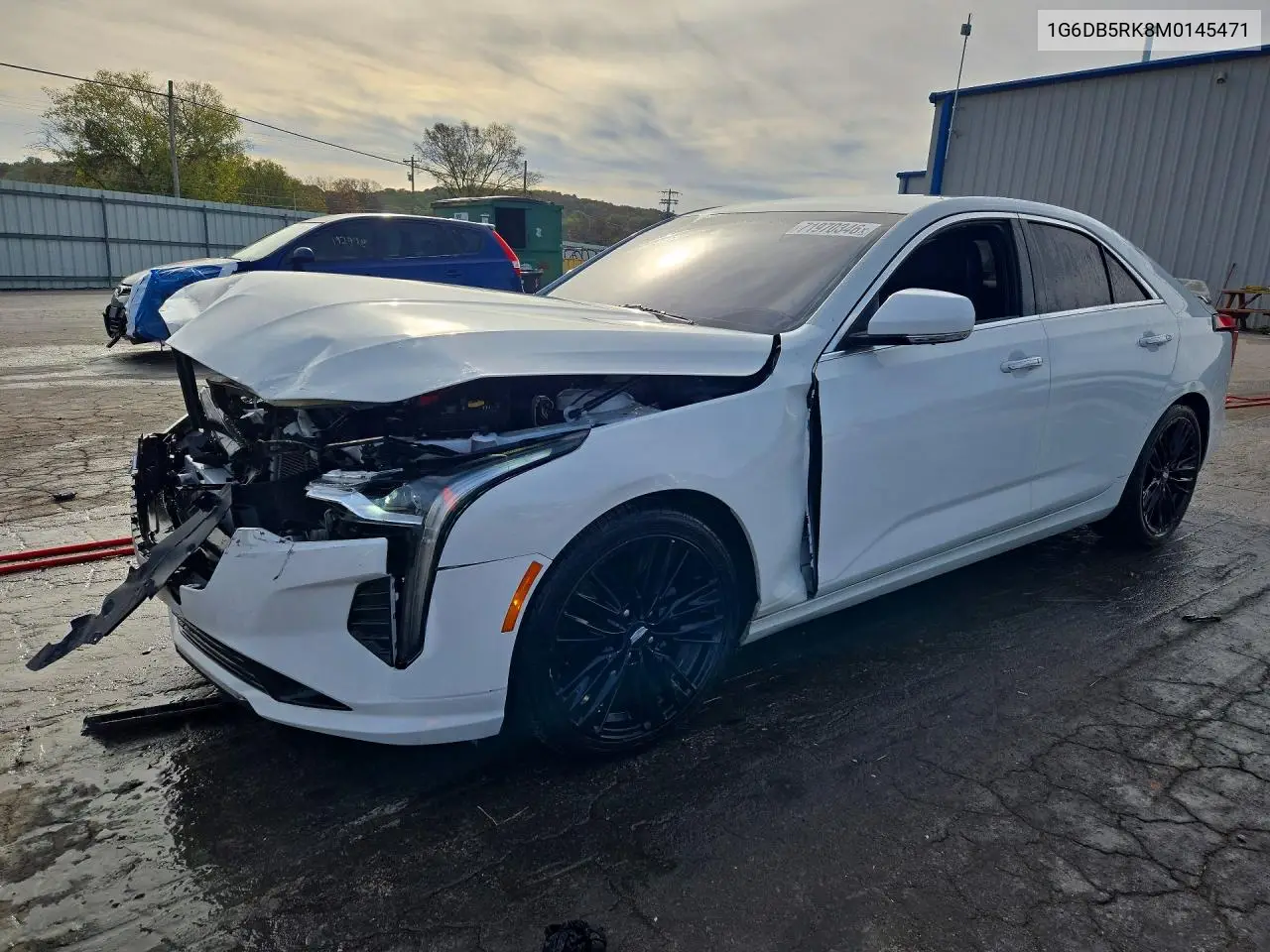 2021 Cadillac Ct4 Premium Luxury VIN 1G6DB5RK8M0145471 фото 1