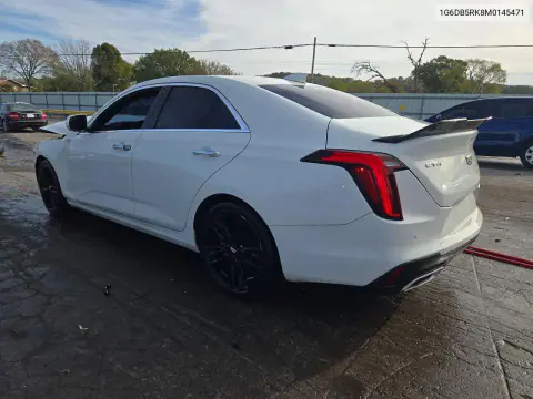 2021 Cadillac Ct4 Premium Luxury VIN 1G6DB5RK8M0145471 фото 2