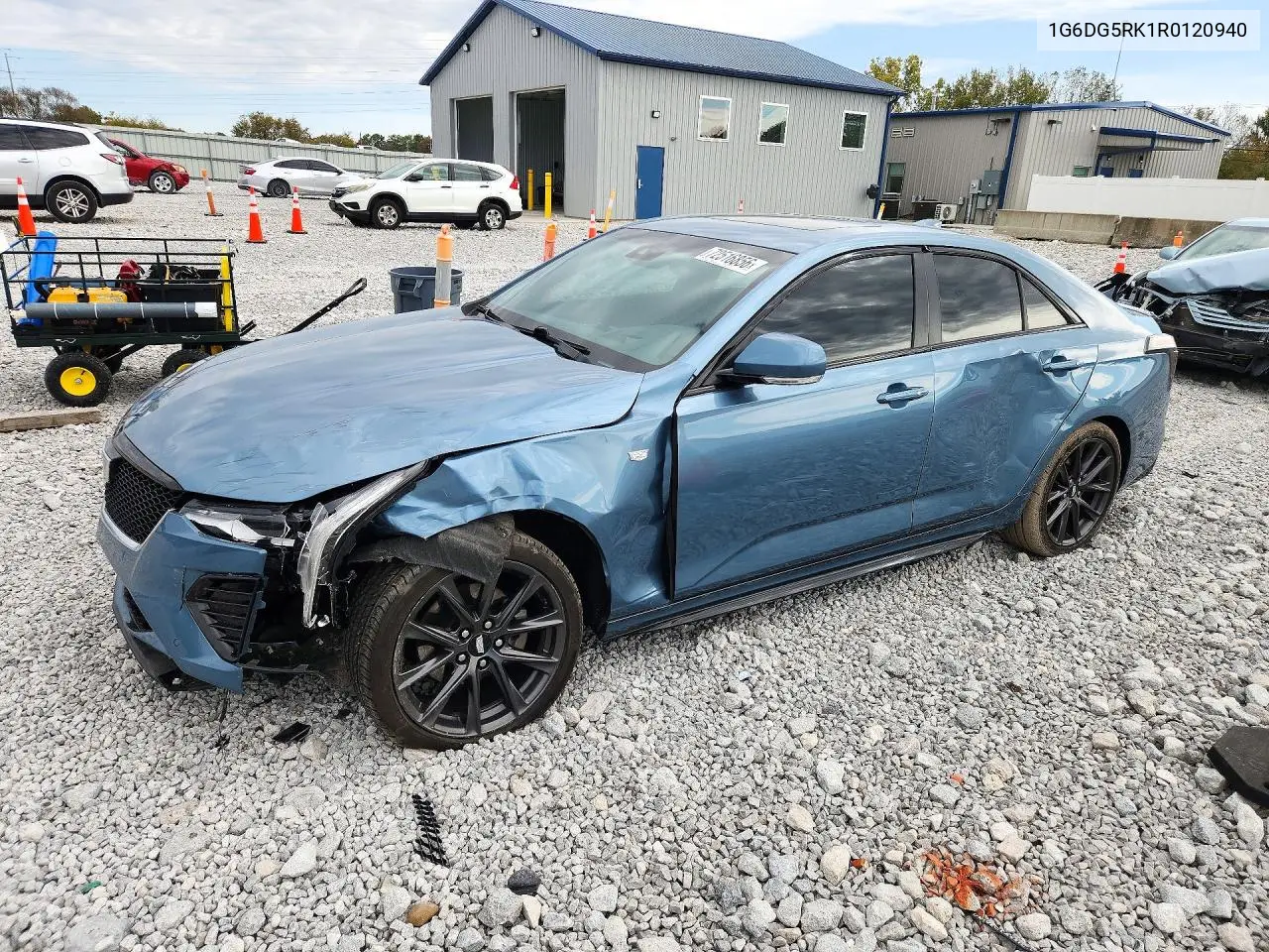 2024 Cadillac Ct4 Sport VIN 1G6DG5RK1R0120940 фото 1