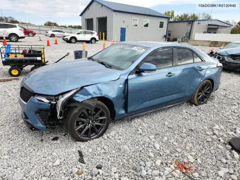 1G6DG5RK1R0120940 — 2024 Cadillac CT4, Передняя часть, фото до ремонта