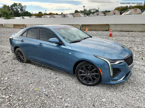 2024 Cadillac Ct4 Sport VIN 1G6DG5RK1R0120940 фото 4