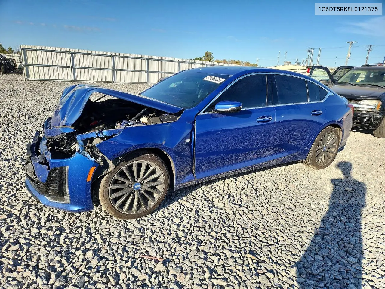 2020 Cadillac Ct5 Premium Luxury VIN 1G6DT5RK8L0121375 фото 1