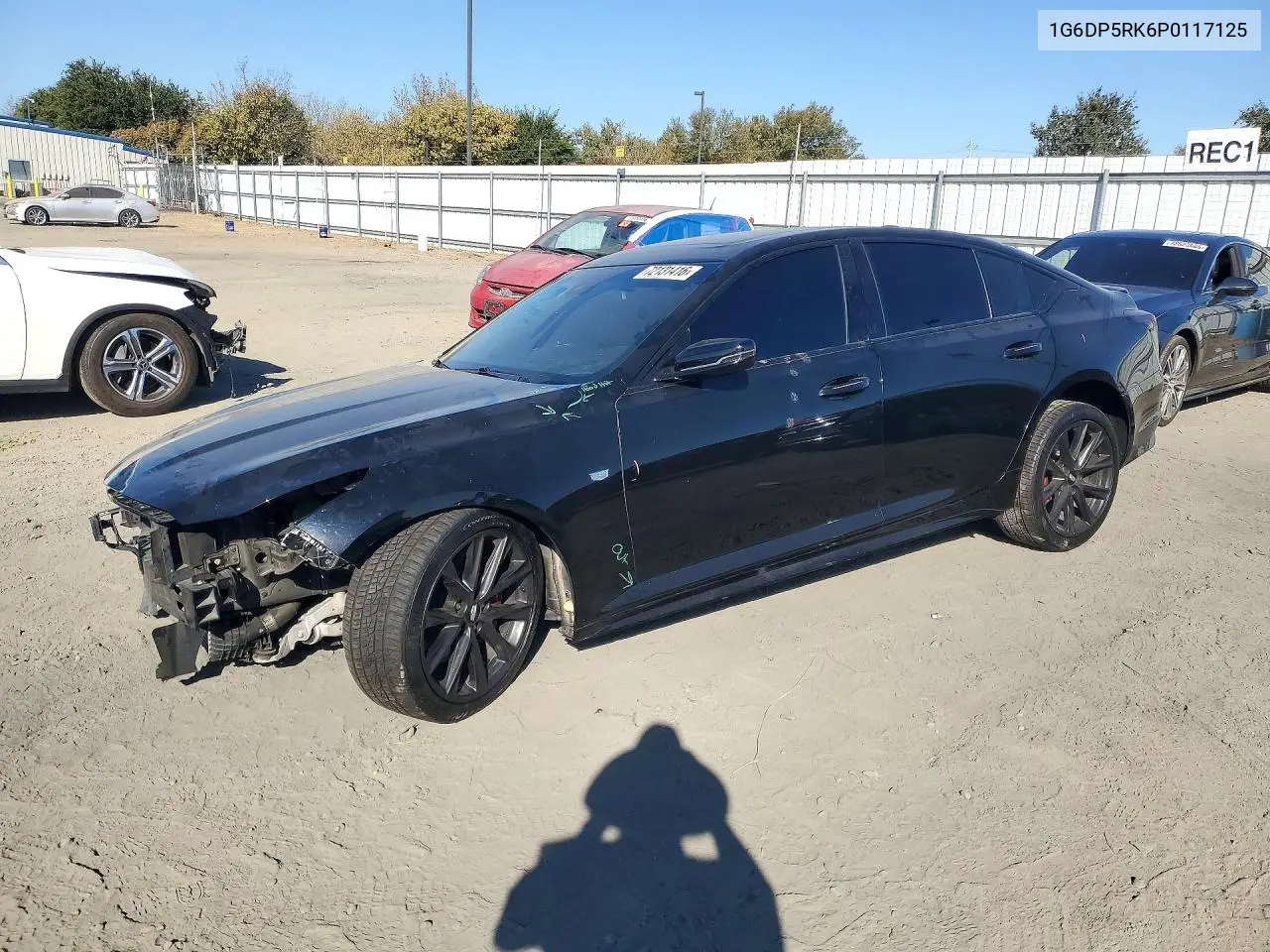 2023 Cadillac Ct5 Sport VIN 1G6DP5RK6P0117125 фото 1