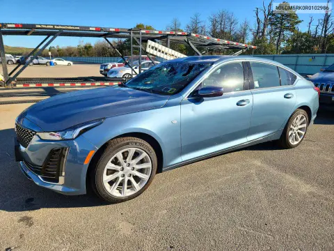 1G6DM5RK0R0102986 — 2024 Cadillac CT5, Верхняя часть / Крыша, фото до ремонта