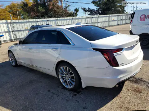 2019 Cadillac Ct6 Platinum Csav VIN 1G6KT5R62KU127514 фото 2