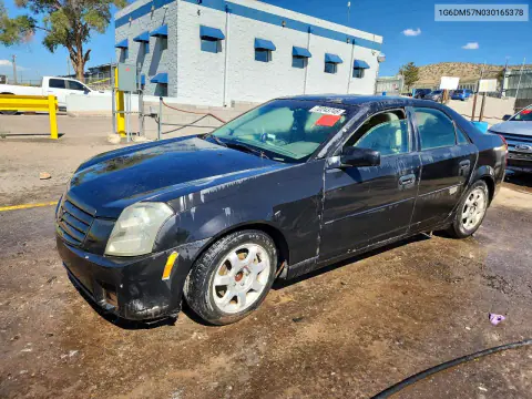 2003 Cadillac Cts VIN 1G6DM57N030165378 фото 1
