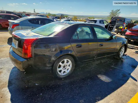 2003 Cadillac Cts VIN 1G6DM57N030165378 фото 3