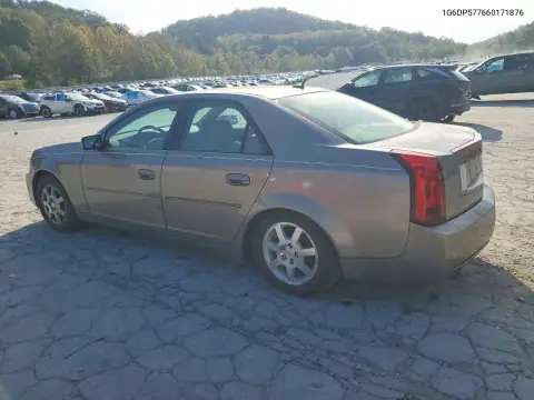 2006 Cadillac Cts Hi Feature V6 VIN 1G6DP577660171876 фото 2