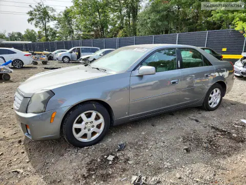 2006 Cadillac Cts VIN 1G6DM57T460167766 фото 1