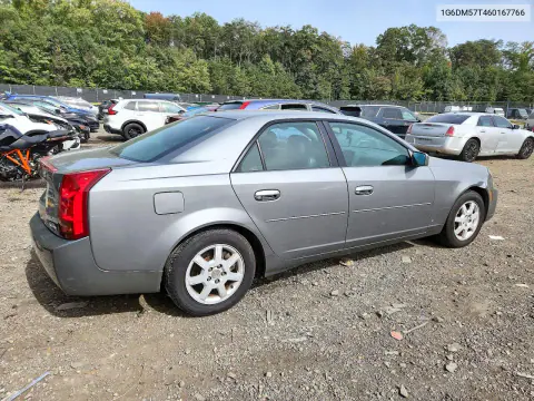 2006 Cadillac Cts VIN 1G6DM57T460167766 фото 3