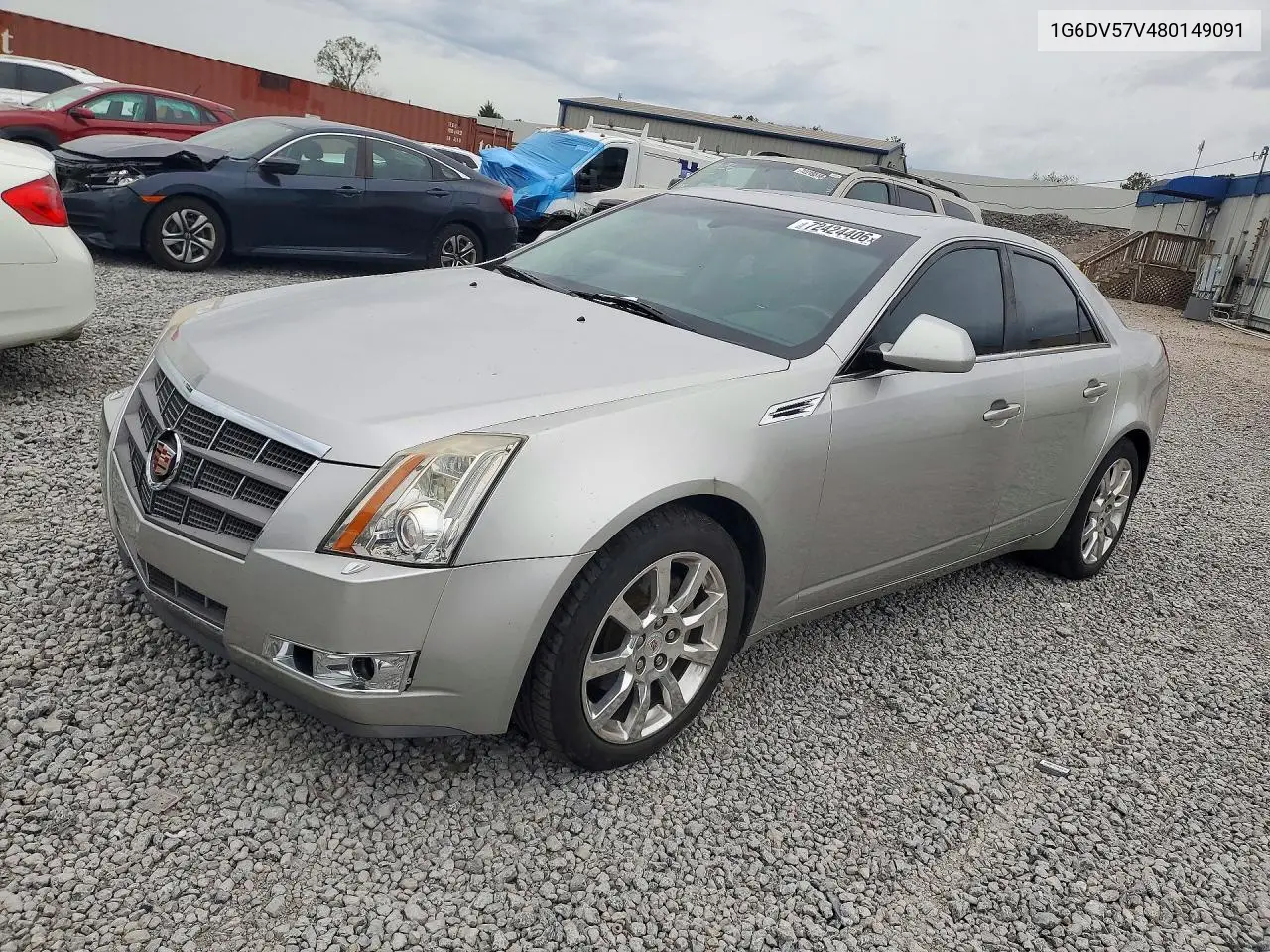 2008 Cadillac Cts Hi Feature V6 VIN 1G6DV57V480149091 фото 1