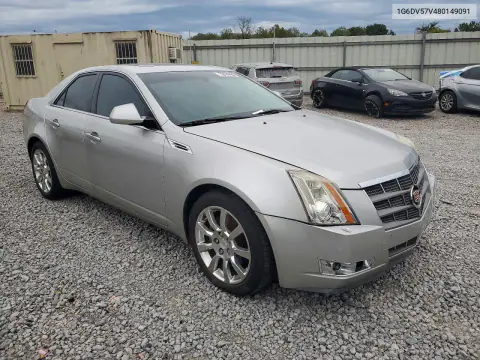 2008 Cadillac Cts Hi Feature V6 VIN 1G6DV57V480149091 фото 4