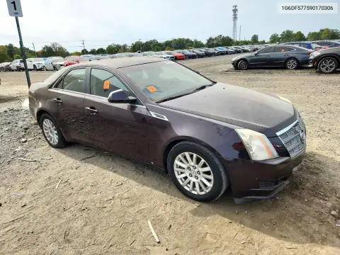 2009 Cadillac Cts VIN 1G6DF577590170306 фото 4