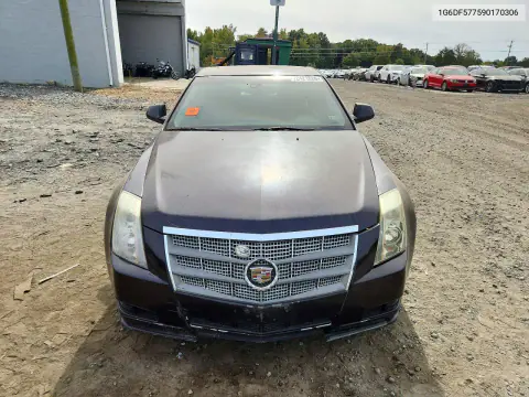 2009 Cadillac Cts VIN 1G6DF577590170306 фото 5