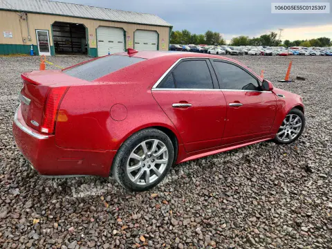 2012 Cadillac Cts Luxury Collection VIN 1G6DG5E55C0125307 фото 3