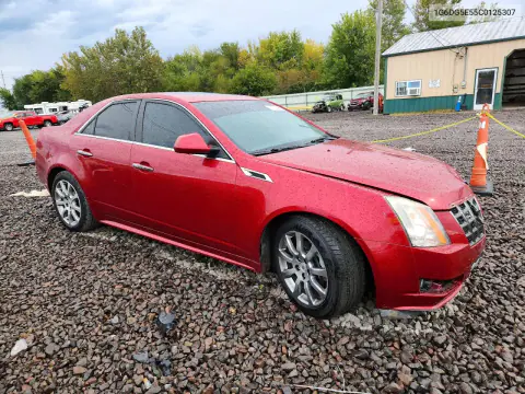 2012 Cadillac Cts Luxury Collection VIN 1G6DG5E55C0125307 фото 4