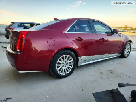 2012 Cadillac Cts Luxury Collection VIN 1G6DG5E55C0105042 фото 3