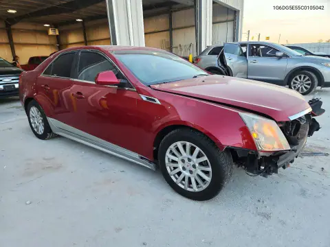 2012 Cadillac Cts Luxury Collection VIN 1G6DG5E55C0105042 фото 4