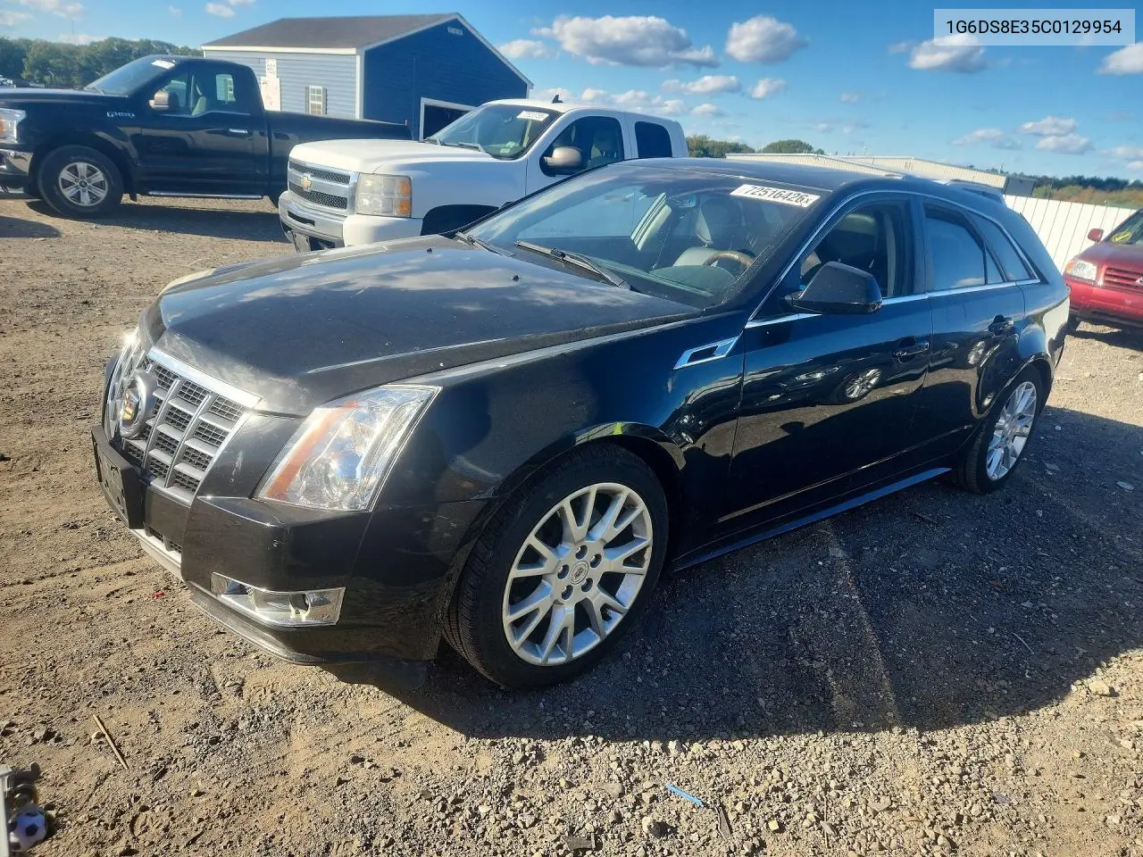 2012 Cadillac Cts Premium Collection VIN 1G6DS8E35C0129954 фото 1