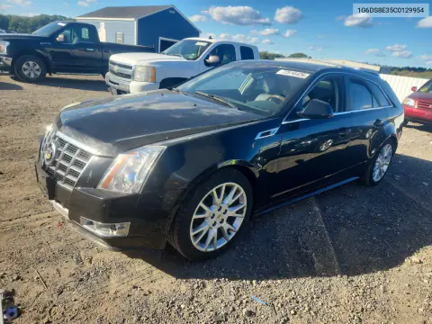 1G6DS8E35C0129954 — 2012 Cadillac CTS, Переворот, фото до ремонта