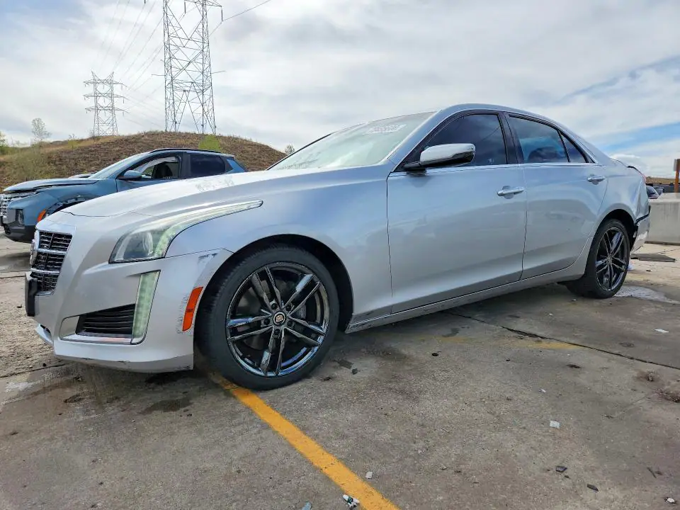 1G6AX5S3XE0180103 Cadillac CTS 2014 — повреждение Задняя часть, фото до ремонта