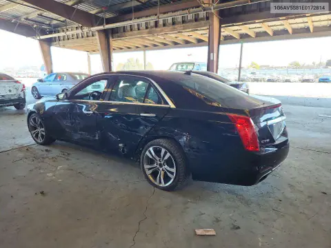 2014 Cadillac Cts Vsport Premium VIN 1G6AV5S81E0172814 фото 2