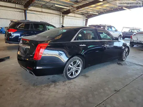 2014 Cadillac Cts Vsport Premium VIN 1G6AV5S81E0172814 фото 3