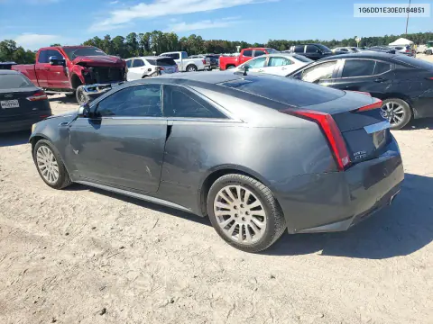 2014 Cadillac Cts Premium Collection VIN 1G6DD1E30E0184851 фото 2