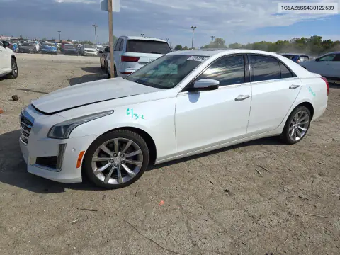 1G6AZ5SS4G0122539 — 2016 Cadillac CTS, Передняя часть, фото до ремонта
