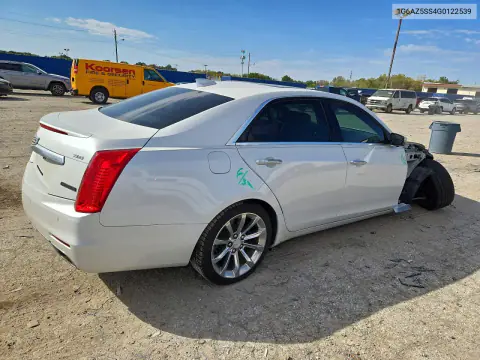 2016 Cadillac Cts Premium Collection VIN 1G6AZ5SS4G0122539 фото 3