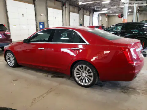 2016 Cadillac Cts Premium Collection VIN 1G6AZ5SS2G0123611 фото 2