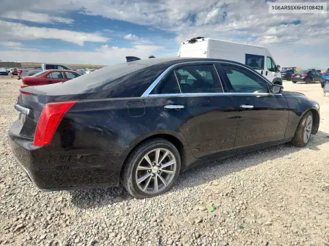 2017 Cadillac Cts Luxury VIN 1G6AR5SX6H0108428 фото 3