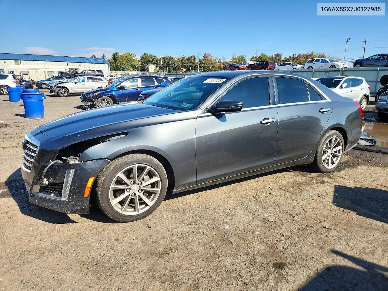 2018 Cadillac Cts Luxury VIN 1G6AX5SX7J0127985 фото 1