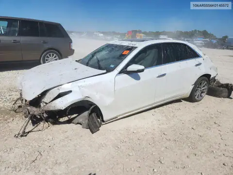 1G6AR5SS6K0145572 — 2019 Cadillac CTS, Переворот, фото до ремонта