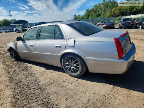 2006 Cadillac Dts VIN 1G6KD57Y16U241365 фото 2