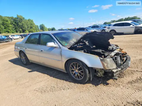 2006 Cadillac Dts VIN 1G6KD57Y16U241365 фото 4