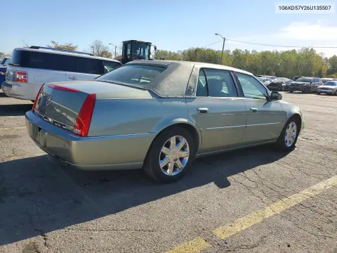 2006 Cadillac Dts VIN 1G6KD57Y26U135507 фото 3