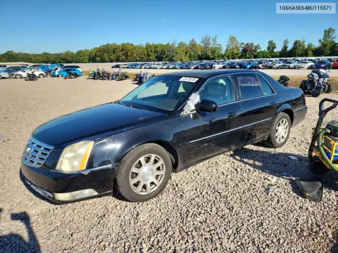 1G6KA5E64BU115571 — 2011 Cadillac DTS, Сторона, фото до ремонта