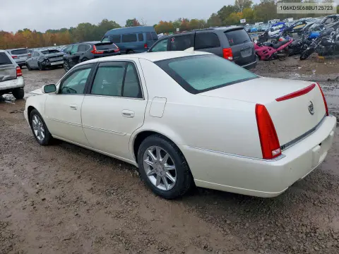 2011 Cadillac Dts Luxury Collection VIN 1G6KD5E68BU125723 фото 2