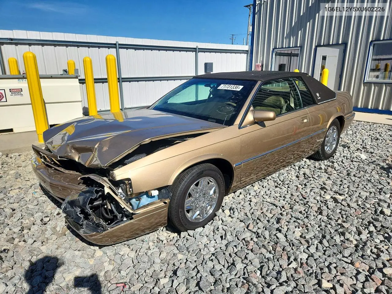 1999 Cadillac El Dorado VIN 1G6EL12Y5XU602226 фото 1