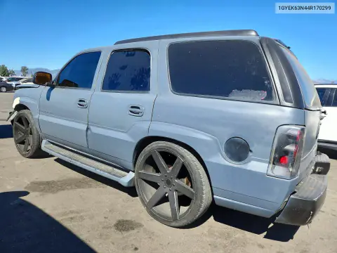 2004 Cadillac Escalade Luxury VIN 1GYEK63N44R170299 фото 2