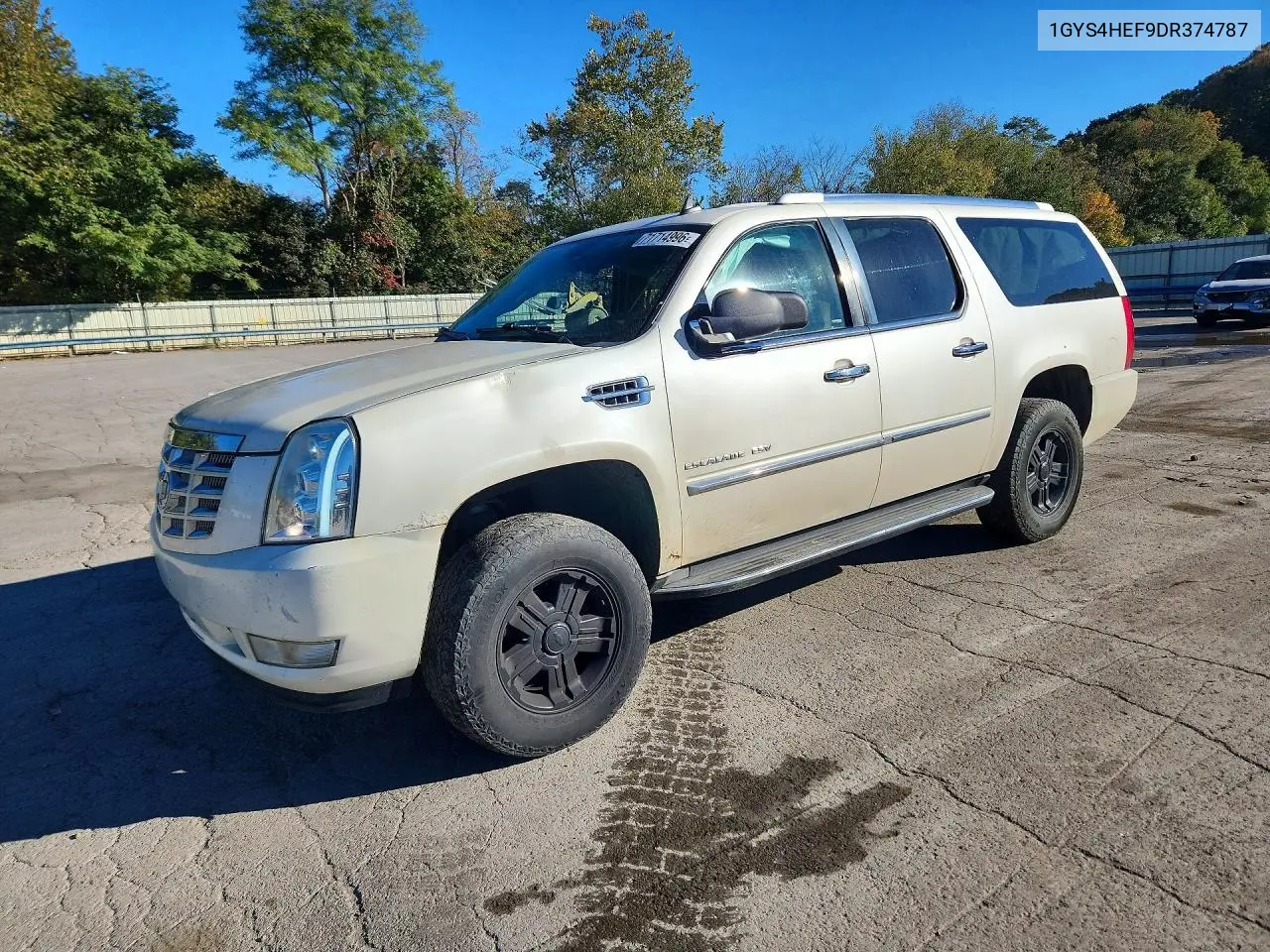 2013 Cadillac Escalade Esv Luxury VIN 1GYS4HEF9DR374787 фото 1