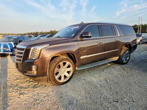 1GYS3TKJ2FR557448 — 2015 Cadillac Escalade, Передняя часть (Front End), фото до ремонта