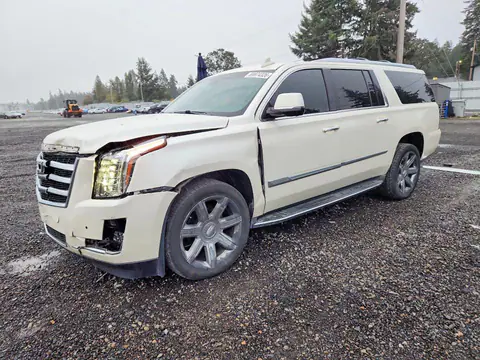 1GYS4SKJ7FR558599 — 2015 Cadillac Escalade, Передняя часть (Front End), фото до ремонта